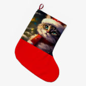 Kerstkat 5 grote kerstsok (Voorkant (Hangend))