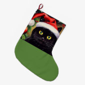 Kerstkat 6 grote kerstsok (Voorkant (Hangend))