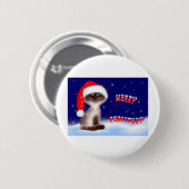 kerstKat Button (Voorkant /achterkant)