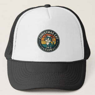 Kerstkat Cute Kitty Design - Kerstkat Cl Trucker Pet