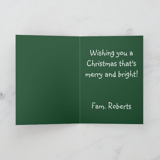 kerstkat Funny Tree (Binnen)