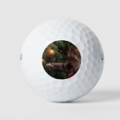 kerstkat golfballen (Voorkant)