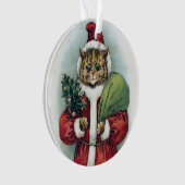 Kerstkat, Louis Wain Ornament (voorkant)