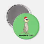 kerstkat magneet (Voorkant / Achterkant)