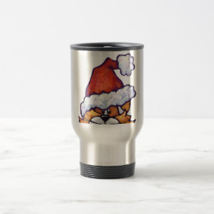 Kerstkat met gember reisbeker