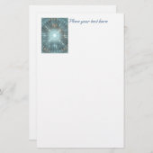 Kerstkathedraal Briefpapier (Voorkant / Achterkant)