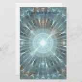 Kerstkathedraal Briefpapier (Voorkant / Achterkant)