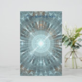 Kerstkathedraal Briefpapier (Staand voorkant)