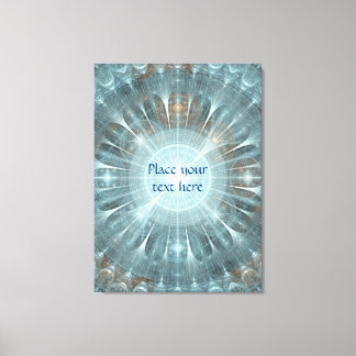 Kerstkathedraal Canvas Afdruk