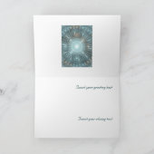 Kerstkathedraal Feestdagen Kaart (Binnen)