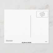 kerstkathedraal feestdagenkaart (Achterkant)