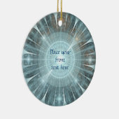 Kerstkathedraal Keramisch Ornament (Rechts)