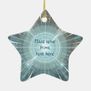 Kerstkathedraal Keramisch Ornament