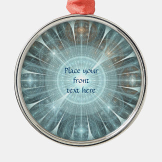 Kerstkathedraal Metalen Ornament