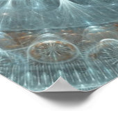 Kerstkathedraal Poster (Hoek)