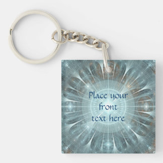 Kerstkathedraal Sleutelhanger