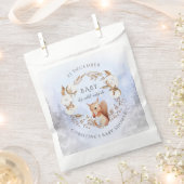 Kerstkatoenbloem, ruw, luiend vierkant bedankzakje (Geknipt)