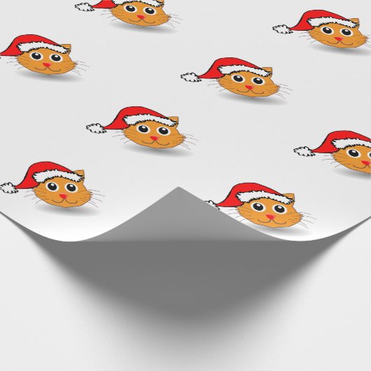 Kerstkatten Cadeaupapier (Hoek)