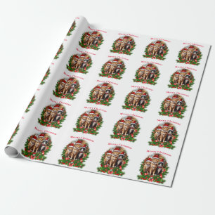 Kerstkatten Cadeaupapier