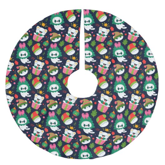 kerstkatten kerstboom rok (Voorkant)