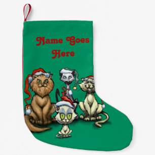 kerstkatten kleine kerstsok