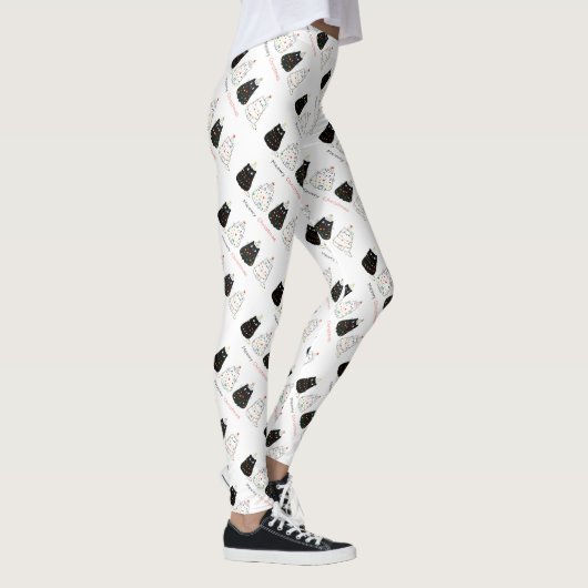 kerstkatten leggings (Rechts)