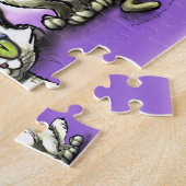 Kerstkatten Legpuzzel (Zijkant)
