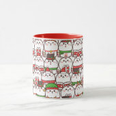 kerstkatten mok (Midden)