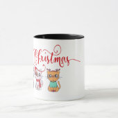 Kerstkatten Mok (Midden)