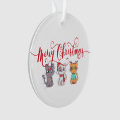 kerstkatten ornament (voorkant)