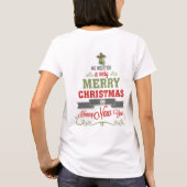 kerstkatten t-shirt (Achterkant)