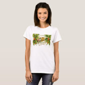 kerstkatten t-shirt (Voorkant volledig)