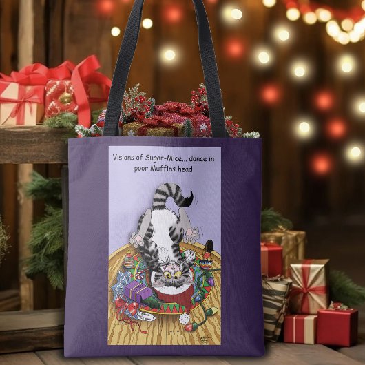 kerstkattenbrood draagtas