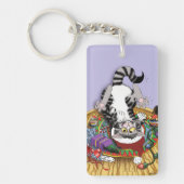 kerstkattenbrood sleutelhanger (Voorkant)