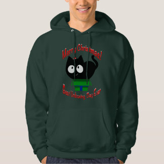Kerstkattenhoodie Hoodie
