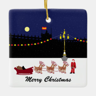 Kerstkeramiek in Madrid Keramisch Ornament