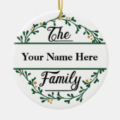  kerstkeramische versiering keramisch ornament (Voorkant)