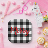 Kerstkerkerkersen met Buffalo Papieren Bordje (Feest)