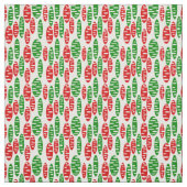 Kerstkernoopevalen Stof (Swatch)
