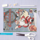 Kerstkerst 1952 tissuepapier (Craft)