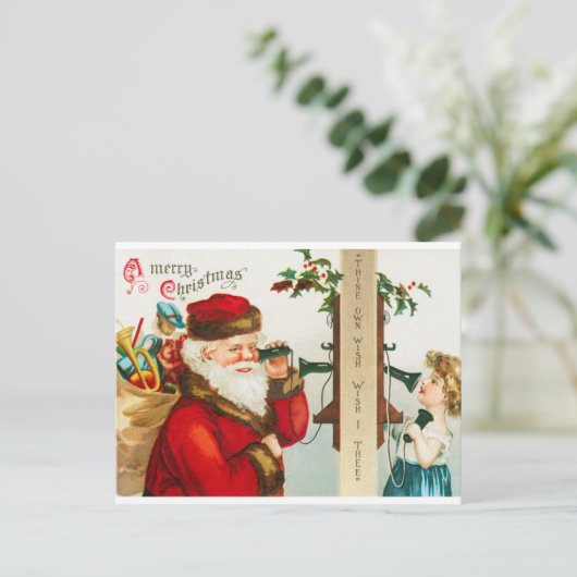  kerstkerst briefkaart (Staand voorkant)