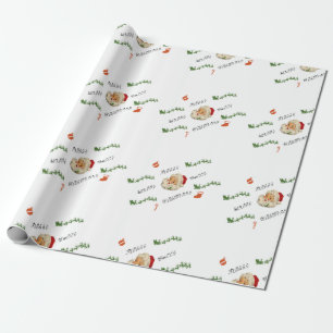 kerstkerst cadeaupapier