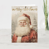  kerstkerst feestdagen kaart (Voorkant)