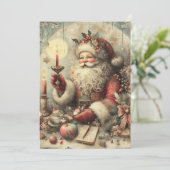 kerstkerst feestdagenkaart (Staand voorkant)