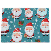 Kerstkerst Groot Cadeauzakje (Voorkant)