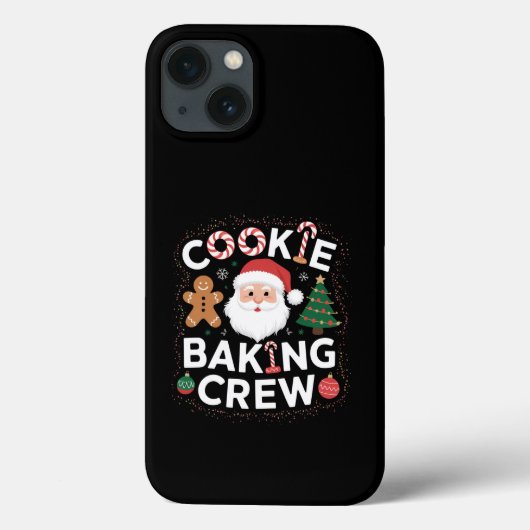 Kerstkerst kerstmis met koekjesbakkerij Case-Mate iPhone case (Achterkant)