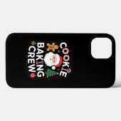 Kerstkerst kerstmis met koekjesbakkerij Case-Mate iPhone case (Achterkant (horizontaal))