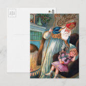 kerstkerst met Angry Briefkaart (Voorkant / Achterkant)