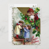  kerstkerst met Angry Briefkaart (Voorkant / Achterkant)