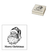  kerstkerst 	rubberstempel (Gestempeld)